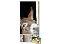 Banjado Magnettafel 37x78cm Magnetwand Weiß Aus Metall Magnetpinnwand Pinnwand Inkl. 4 Magnete Motiv Nicki