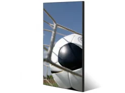 Clearance Banjado Magnettafel 37x78cm Magnetwand Schwarz Aus Metall Magnetpinnwand Pinnwand Inkl. 4 Magnete Motiv Fußball