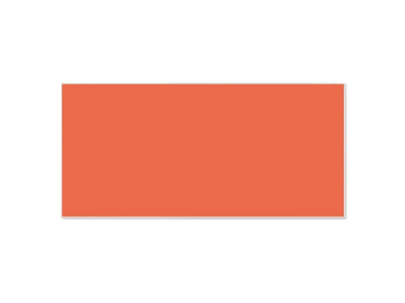 Clearance Banjado Magnettafel 78x37cm Magnetwand Weiß Aus Metall Magnetpinnwand Pinnwand Inkl. 4 Magnete Motiv Orange