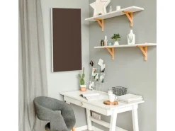 New Banjado Magnettafel 37x78cm Magnetwand Weiß Aus Metall Magnetpinnwand Pinnwand Inkl. 4 Magnete Motiv Schokobraun