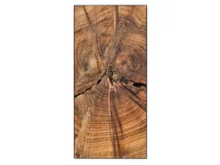 Outlet Banjado Magnettafel 37x78cm Magnetwand Schwarz Aus Metall Magnetpinnwand Pinnwand Inkl. 4 Magnete Motiv Jahresringe