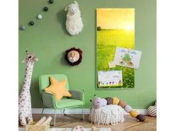 Discount Banjado Magnettafel 37x78cm Magnetwand Weiß Aus Metall Magnetpinnwand Pinnwand Inkl. 4 Magnete Motiv Guten Morgen 2