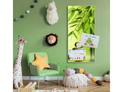 Sale Banjado Magnettafel 37x78cm Magnetwand Weiß Aus Metall Magnetpinnwand Pinnwand Inkl. 4 Magnete Motiv Innere Ruhe