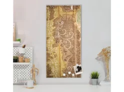 Discount Banjado Magnettafel 37x78cm Magnetwand Silber Aus Metall Magnetpinnwand Pinnwand Inkl. 4 Magnete Motiv Alte Tapeten