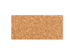 Banjado Magnettafel 78x37cm Magnetwand Weiß Aus Metall Magnetpinnwand Pinnwand Inkl. 4 Magnete Motiv Kork