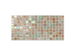 Hot Banjado Magnettafel 78x37cm Magnetwand Weiß Aus Metall Magnetpinnwand Pinnwand Inkl. 4 Magnete Motiv Grüne Fliesen