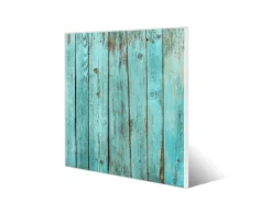 Sale Banjado Magnettafel 50x50cm Magnetwand Weiß Aus Metall Magnetpinnwand Pinnwand Inkl. 4 Magnete Motiv Blaues Holz