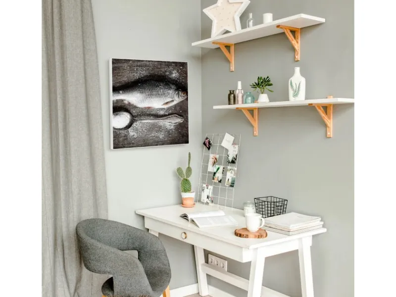 Online Banjado Magnettafel 50x50cm Magnetwand Weiß Aus Metall Magnetpinnwand Pinnwand Inkl. 4 Magnete Motiv Fisch Und Salz