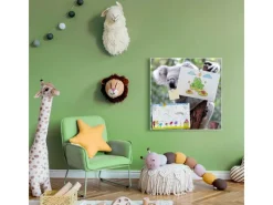 Clearance Banjado Magnettafel 50x50cm Magnetwand Weiß Aus Metall Magnetpinnwand Pinnwand Inkl. 4 Magnete Motiv Koala