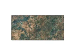 Banjado Magnettafel 78x37cm Magnetwand Schwarz Aus Metall Magnetpinnwand Pinnwand Inkl. 4 Magnete Motiv Kupfer Patina