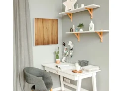 Outlet Banjado Magnettafel 50x50cm Magnetwand Weiß Aus Metall Magnetpinnwand Pinnwand Inkl. 4 Magnete Motiv Bambusholz