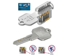 Basi - V55 - Profil-Halbzylinder - 10/35 mm - Gleichschließend