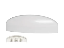 Bauheld Fenster Wasserschlitzkappen 25 bis 30 mm 30 Stück Ral 9003