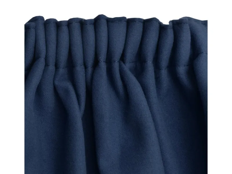 Beautissu Amelie TK Vorhang mit Kräuselband 140x245cm 2tlg