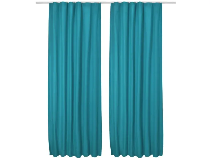 Beautissu Amelie TK Vorhang mit Kräuselband 140x245cm 2tlg