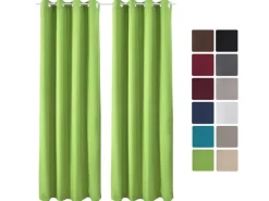 Online Beautissu Amelie TO Vorhang mit Öse 140x245cm 2tlg Grün