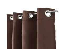 Beautissu Amelie TO Vorhang mit Öse 140x245cm 2tlg