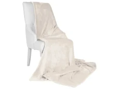 Sale Beautissu Aurelia Decke 150x200cm Natur