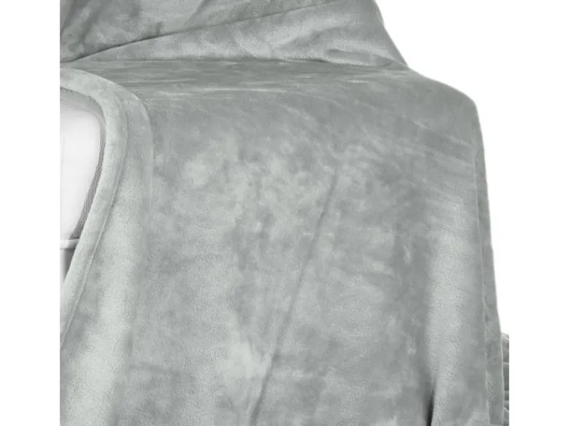 Discount Beautissu Aurelia Decke 150x200cm Hellgrau