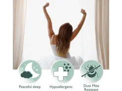 Best Beautissu BeauErgo BN Memory Foam Nackenstützkissen Bambus 65x40x14