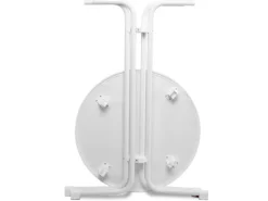 Beautissu Bellini Stehtisch Ø70x110cm Weiß