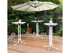 Beautissu Bellini Stehtisch Ø80xH110cm