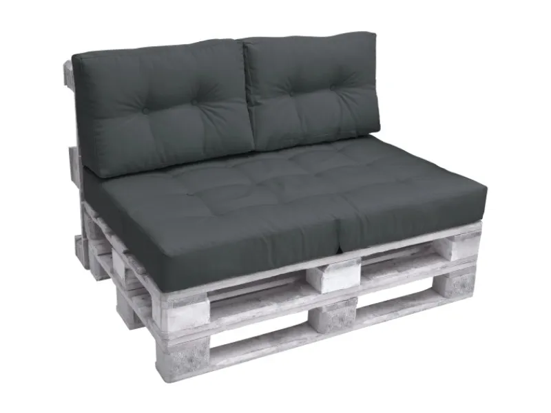 Beautissu ECO Elements Palettenkissen Rücken 60x40x20cm 2tlg