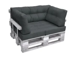 Beautissu ECO Elements Palettenkissen Rücken 60x40x20cm 2tlg