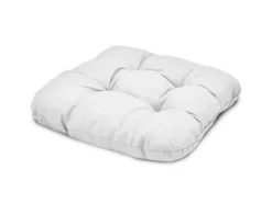 New Beautissu Lisa Stuhlkissen 40x40x8cm 4tlg Weiß