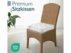 Beautissu Mila Stuhlkissen 50x50x10cm