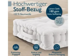 Beautissu Mila Stuhlkissen 50x50x10cm