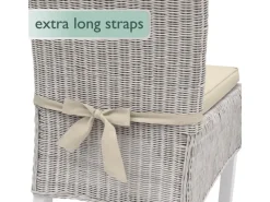 Beautissu Pia Stuhlkissen 45x40x5cm 4tlg