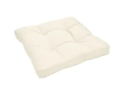 Clearance Beautissu Xluna Loungekissen Sitz 50x50x10cm Natur