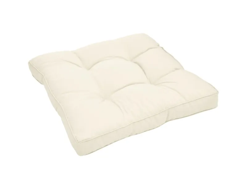 Clearance Beautissu Xluna Loungekissen Sitz 50x50x10cm Natur