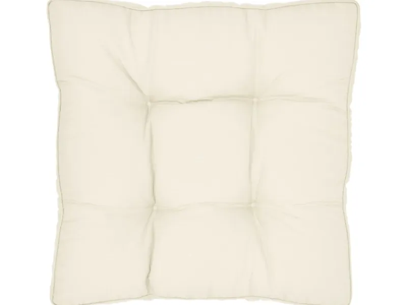 Clearance Beautissu Xluna Loungekissen Sitz 50x50x10cm Natur