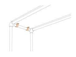 Befestigungsring für Stahlrohr Ø 2,7 cm