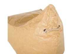 New Beliani Sitzsack DROP Gold 75x63x73 Braun