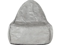 Discount Beliani Sitzsack DROP Hell 75x63x73 Grau