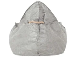 Discount Beliani Sitzsack DROP Hell 75x63x73 Grau