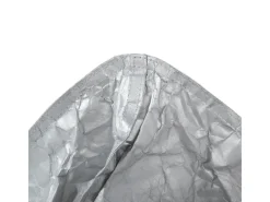 Outlet Beliani Sitzsack DROP 75x63x73 Silber