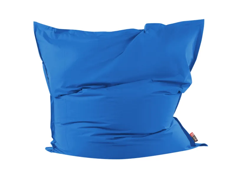 Beliani Sitzsack FUZZY Dunkel 180x230x20