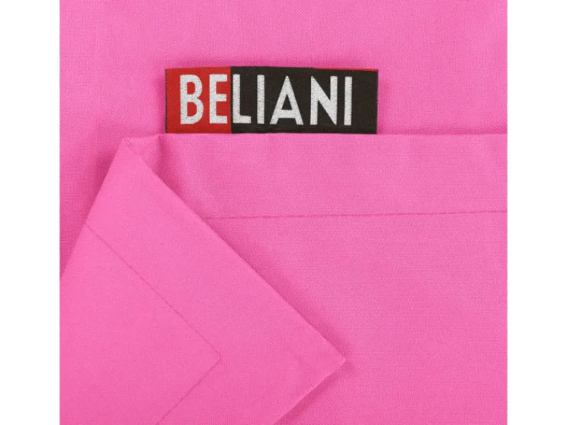 Beliani Sitzsack FUZZY Fuchsia 180x230x20 Rosa