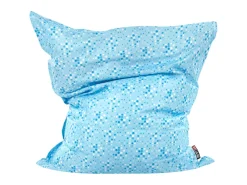 New Beliani Sitzsack FUZZY Hell 140x180x20 Blau