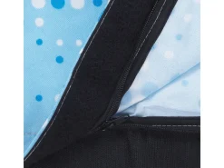 New Beliani Sitzsack FUZZY Hell 140x180x20 Blau