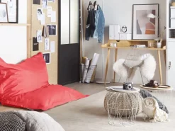 Discount Beliani Sitzsack FUZZY 140x180x20 Rot