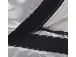 Online Beliani Sitzsack FUZZY 180x230x20 Silber