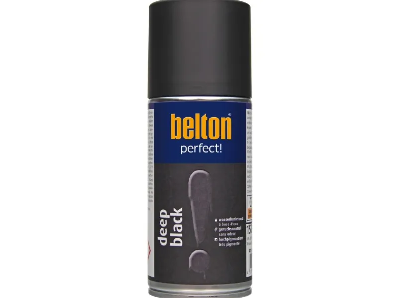 Clearance belton Buntlack Perfect Deep Seidenmatt 150 ml Black