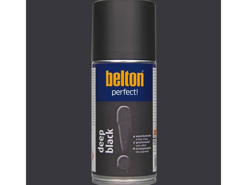 Clearance belton Buntlack Perfect Deep Seidenmatt 150 ml Black