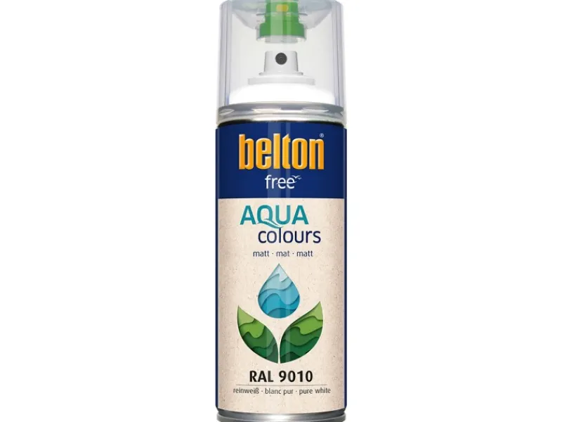 belton Free AQUAcolours Buntlack RAL 9010 matt 400 ml