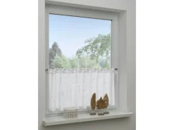 Hot Bennetti Bistrogardine Stickerei Natur 45 x 140 cm